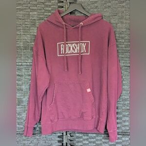 Rocks Burgundy Hoodie